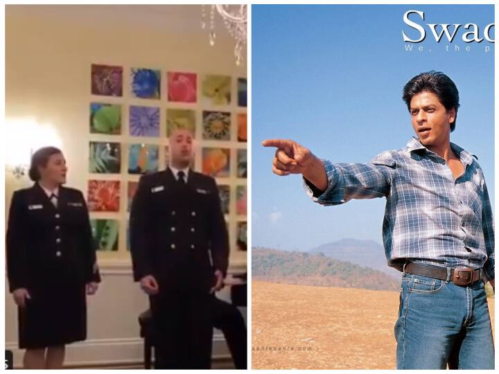 Watch: US Navy Members Sing Shah Rukh Khan's 'Yeh Jo Des Hai Tera' From Swades, Here's How Bollywood's Badshah Reacted! Watch: US Navy Members Sing Shah Rukh Khan's 'Yeh Jo Des Hai Tera' From Swades, Here's How Bollywood's Badshah Reacted!
