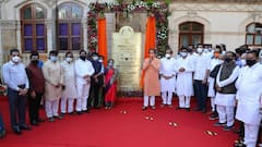 शिवसेना प्रमुख Balasaheb Thackeray यांच्या स्मारकाचं मुख्यमंत्री उद्धव ठाकरे यांच्या हस्ते भूमिपूजन