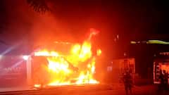 Maharashtra: Massive fire breaks out in ATM at Navi Mumbai