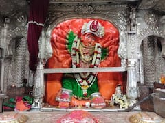 In Pics | कोरोना संकटामुळं सप्तश्रृंग गडावर प्रवेशास बंदी