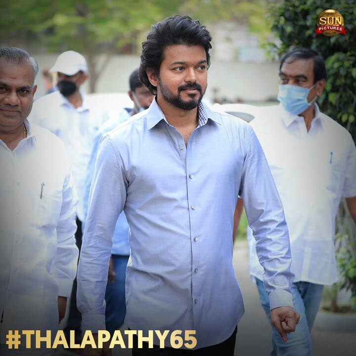 Thalapathy 65 Poojai Stills