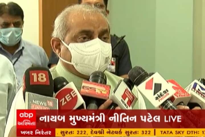 Gujarat health Minister Nitin Patel denied accept resignation of doctors during corona time કોરોનાકાળમાં ડોક્ટરોએ મુકેલા રાજીનામા મુદ્દે નીતિન પટેલે શું આપ્યું મોટું નિવેદન? જાણો વિગત