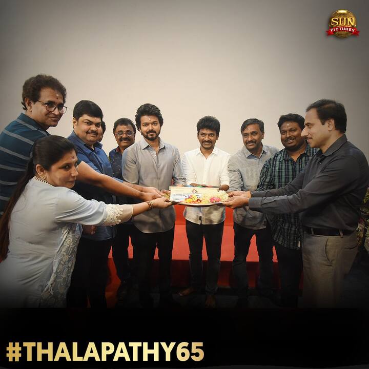 Thalapathy 65 Poojai Stills