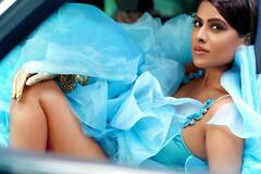 IN PICS | Nia Sharma Stuns In Aqua Blue Frilled Gown