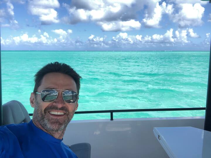 Hugh Jackman Selfie