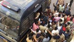 Surat  મનપાની બજેટ બેઠકના વિરોધમાં AAPનું આક્રમક પ્રદર્શન, કોર્પોરેટરોએ પદાધિકારીઓનો કર્યો ઘેરાવ