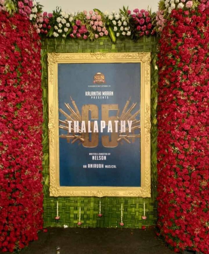 Thalapathy 65 Poojai Stills