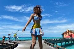 માલદીવમાં વેકેશન મનાવવા ગઇ નાગિન બનીને તહેલકો ચમાવનારી આ એક્ટ્રેસ, બિકીનીમાં શેર કરી હૉટ તસવીરો.....