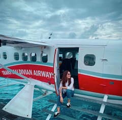 IN PICS: Naagin Actress Surbhi Jyoti Soaks Up The Maldivian Sun In Style; Mirzapur’s Guddu Bhaiya Reacts!