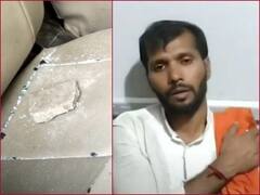 Ashok Dinda |  भाजप उमेदवार अशोक दिंडा यांच्यावर तृणमूल समर्थकांचा हल्ला, खांद्याला आणि पाठीला जबर मार