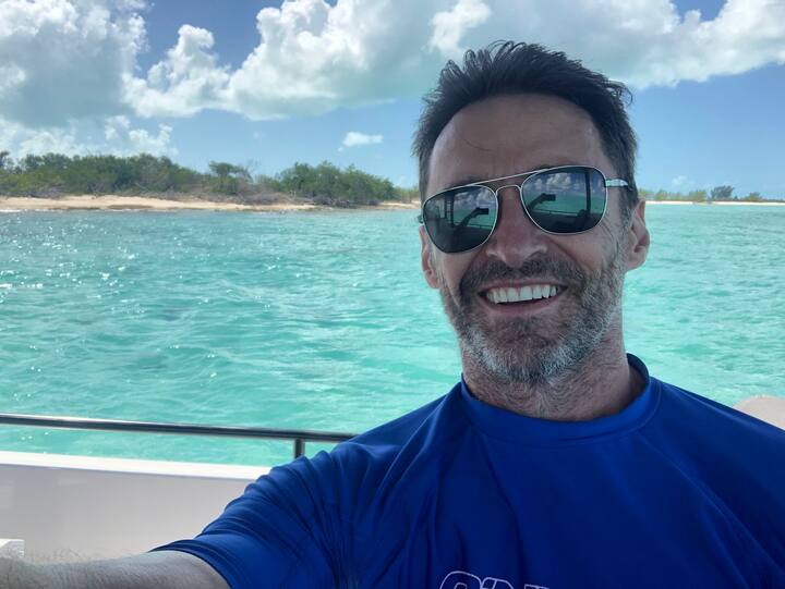 Hugh Jackman Selfie