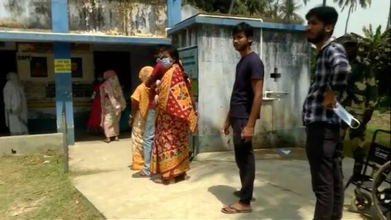 Ground Report: Long queue of voters at Suvendu Adhikari's polling booth