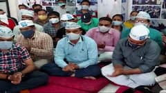 Surat: AAPના કોર્પોરેટરો સાથે ગેરવર્તણુક કરનાર પોલીસકર્મી સામે કાર્યવાહીની માંગ, જુઓ વીડિયો