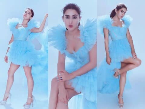 સારાની આ તસવીરો હવે જબરદસ્ત રીતે વાયરલ થઇ રહી છે. સારા આજકાલ તસવીરોમાં સુંદર લૂક્સ આપતી રહે છે.