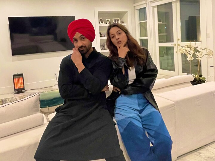 Diljit Dosanjh, Shehnaaz Gill Party Hard After Wrapping Up Shoot Of 'Honsla  Rakh' In Canada, See PICS