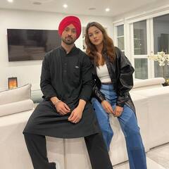 PICS: Diljit Dosanjh, Shehnaaz Gill Party Hard After Wrapping Up Shoot Of 'Honsla Rakh' In Canada