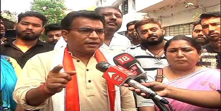 WB Election 2021 Phase 2 Voting TMC Workers Accused BJP Candidate Rudranil Ghosh Obstructing in Bhabanipur Constituency WB Election 2021: ভবানীপুরে বিজেপি প্রার্থী রুদ্রনীলকে প্রচারে বাধা, অভিযোগ তৃণমূলের বিরুদ্ধে