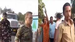 West Bengal Election 2021: ময়নাগুড়ির ব্রহ্মপুরে পুলিশের সামনে শূন্যে গুলি চালানোর অভিযোগ, জাতীয় সড়ক অবরোধ বিজেপির