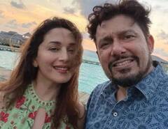 In Pics | माधुरी दीक्षितचे पती, मुलासोबत मालदीवमधील वेकेशनचे फोटो