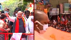 Assembly elections 2021: Shah holds road show in Tamil Nadu; CM Yogi on mission Bengal