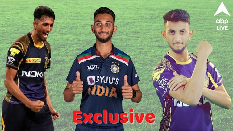 IPL 2021: Indian team pacer and KKR bowler Prasidh Krishna shares his cricket experience with ABP Live IPL 2021: উচ্চতা ৬ ফুট ২, আগুনে গতি, ৫ উইকেট নেওয়ার হুঙ্কার কেকেআর পেসারের