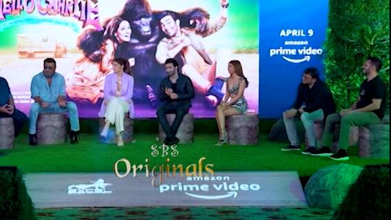 Jackie Shroff praises energy of his co-stars | Conversation with team of Hello Charlie