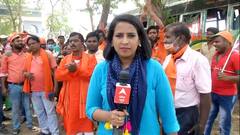 West Bengal Elections: Crowd chants 'Jai Shree Ram' ahead of PM Modi's rally in Tarkeshwar | Ground Report