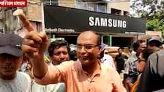 West Bengal Elections: TMC supporters protest against BJP candidate Payel Sarkar in Behala