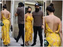 Malaika Arora: ব্যাকলেস পোশাকে অর্জুনের সঙ্গে লাঞ্চ ডেটে মালাইকা, ভাইরাল ছবি