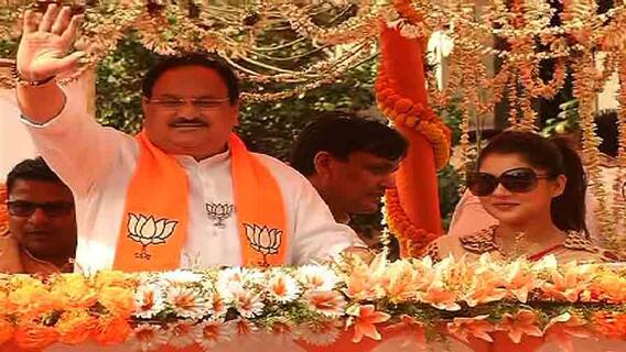 West Bengal Election 2021: 'চাল চোর কে? ত্রিপল চোর কে?' বর্ধমানে আক্রমণ জেপি নাড্ডার