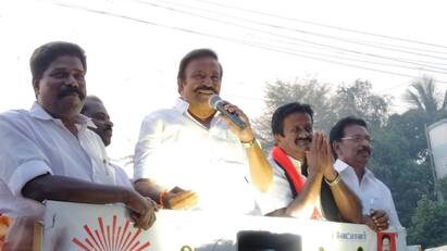 case filed against dmk candidate kn nehru in musiri police station வாட்ஸ் ஆப் ஆபாச பேச்சு புகாரில் கே.என். நேரு மீது வழக்குப்பதிவு