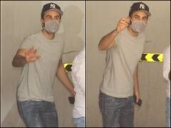 IN PICS | Ranbir Kapoor Spotted At Clinic Days After Testing COVID-19 Negative