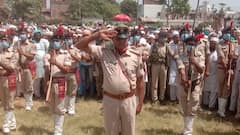 Bihar police rifles prove useless during state honours ceremony for Hazrat Wali Rahmani