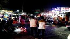 चिपळूणच्या इंदिरा गांधी खाऊगल्लीत तोबा गर्दी; कोरोनाचे सर्व नियम धाब्यावर, प्रशासनाचं दुर्लक्ष
