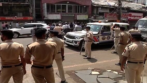 Nagpur | नागपुरातील सीताबर्डीत व्यापारी रस्त्यावर; शासकीय निर्बंधांचा निषेध