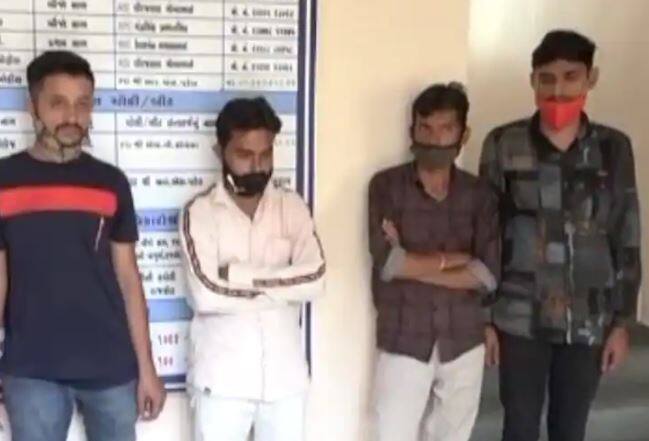 Fake journalist caught from Rajkot  Rajkot:  નકલી પત્રકાર બની તોડ કરવા ગયેલા 5 શખ્સો ઝડપાયા, જાણો વિગતો
