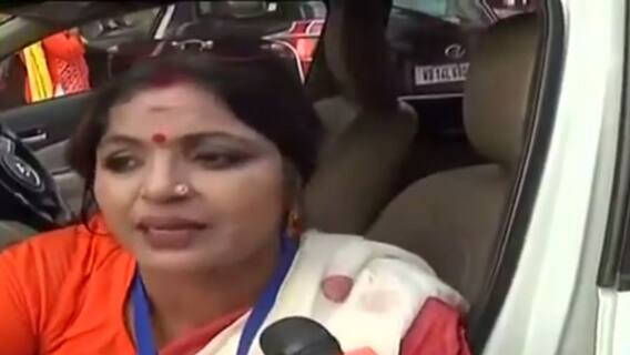 আনন্দ লাইভ: উলুবেড়িয়া দক্ষিণের BJP প্রার্থী Papiya Adhikari-কে নিগ্রহ