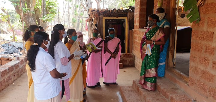 लॉकडाऊन कालावधीत आणि त्यानंतरही संबंधित चाकरमान्यांनी गावच्या एकूण परिस्थितीवर नियंत्रण ठेवण्यासाठी मदत केली.तसेच माझे कुटुंब माझी जबाबदारी मध्ये ही महत्त्वाची भूमिका बजावली.
