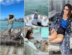 Madhuri Dixit ਦੀ ਗਲੈਮਰਸ ਲੁੱਕ ਨੇ ਫੈਨਜ਼ ਨੂੰ ਬਣਾਇਆ ਦੀਵਾਨਾ, ਮਾਲਦੀਵ ਤੋਂ ਆਈਆਂ ਤਸਵੀਰਾਂ