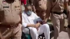 Mukhtar Ansari Transfer: ABP News Camera Captures Commotion Outside Ropar Jail