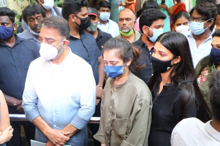 kamal hassan to cast vote with his daughter