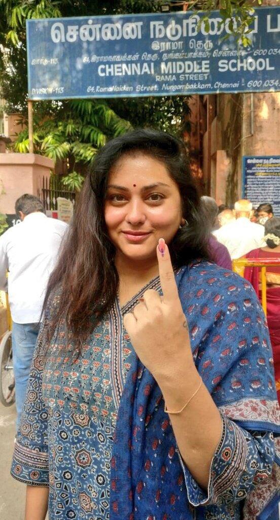 Actress Namitha