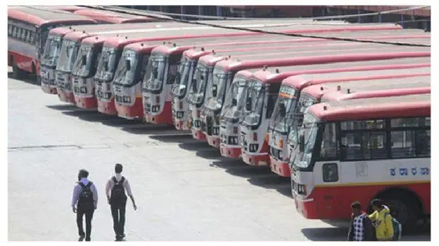 karnataka transport workers strike from today கர்நாடகாவில் இன்று முதல் போக்குவரத்து பணியாளர்கள் காலவரையற்ற வேலைநிறுத்தம்