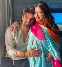 IN PICS: Heavily Pregnant TV Actress Aditi Malik Flaunts Her Baby Bump Posing In A Green Dress & Heels; Concerned Fans Message ‘Avoid Heels In Pregnancy’!