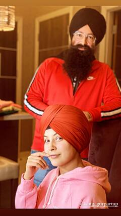 PICS: Bigg Boss 13's Shehnaaz Gill Turns Cool Sardaar As She Dons Turban; Fans Go Gaga Over Her New Look