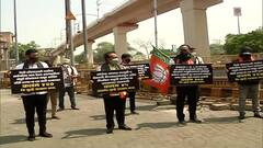 Nagpur | लॉकडाऊन आणि वीजबिलाच्या मुद्यावर नागपुरात भाजपं आंदोलन