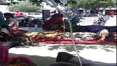 Morbi ના આ ગામમાં ઓટલા પર ઝાડ નીચે દર્દીઓને બોટલો ચડાવી આપવામાં આવી રહી છે સારવાર