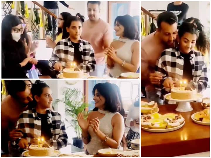 Dia Mirza Celebrates Stepdaughter’s Birthday With Husband Vaibhav Rekhi & His Ex-Wife Sunaina! Watch: Dia Mirza Celebrates Stepdaughter Samaira’s Birthday With Husband Vaibhav Rekhi & His Ex-Wife Sunaina!