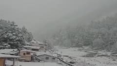 Nature sets perfect example of irony with heat wave in plains and unseasonal snowfall in hilly areas