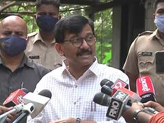 Sachin Vaze Case : सचिन वाझे लेटर बॉम्बनंतर संजय राऊत यांची पहिली प्रतिक्रिया; म्हणाले...